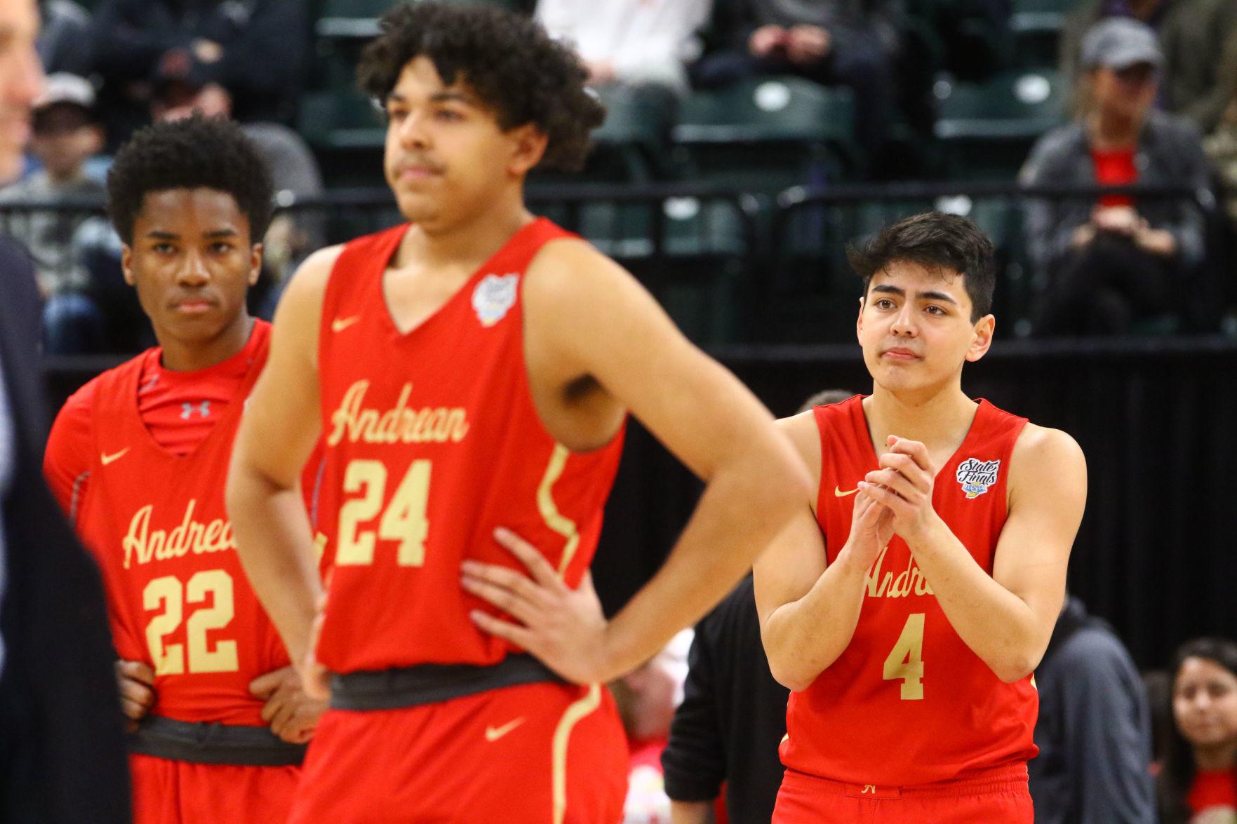 Gallery: Boys basketball Class 2A state final - Andrean vs. Linton-Stockton